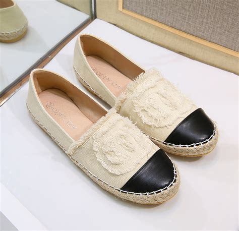 chanel leather espadrilles dupe